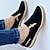 cheap Women&#039;s Slip-Ons &amp; Loafers-Women&#039;s Slip-Ons Plus Size Slip-on Sneakers White Shoes Daily Solid Color Solid Colored Slogan Summer Flat Heel Round Toe Sporty Casual PU Leather Canvas Loafer Black White Pink