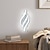 cheap LED Wall Lights-Lightinthebox LED Indoor Wall Light Liner Desin 33cm Curve Indoor Modern Simple LED Wall Lamp Silicone Wall Lamp is Applicable to Bedroom Living room Bathroom Corridor 110-240V