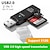 levne Čtečky karet-wansurs usb 2.0 čtečka SD karet - kompatibilní s paměťovými kartami PC a fotoaparátů - snadný přenos fotografií a videí - micro sd karta na usb adaptér
