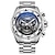 baratos Relógios Quartz-Masculino Relógios de Quartzo Luxo Tático Moda Negócio Luminoso Calendário IMPERMEÁVEL Decoração Lega Assista
