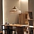 ieftine Design Lustre-candelabru din bambus retro ratan 40/50/60cm lemn de cafea e27 candelabru iluminat de tavan este aplicabil pentru camera de zi dormitor restaurant cafenea bar restaurant club alb cald 110-240v