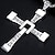 cheap Movie &amp; TV Theme Costumes-Cross Silver Chain Fast &amp; Furious Necklace Stainless Steel Cross Neck Pendant Jewelry Hip Hop