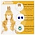 baratos Peruca para Fantasia-peruca princesa dourada com brincos e coroa loira longa ondulada peruca pêssego para crianças cosplay