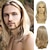 cheap Synthetic Trendy Wigs-Mens Long Blonde Wig Long Straight Wig for Men Middle Part Synthetic Heat Resistant Hair Wigs for Daily Party Costume Halloween