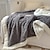 billige Tæpper og sengetæpper-ensfarvet fortykket varm dobbelt lag lamme kashmir jacquard tæppe kontor lur tæppe sofa varmere super bløde tæpper