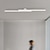voordelige Plafondlampen-minimalistische plafondlamp lange strip semi-inbouw plafondlamp, moderne kroonluchters lineaire plafondverlichting voor woonkamer slaapkamer hal keuken alleen dimbaar met afstandsbediening 110-240v
