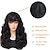 billiga Kostymperuk-lockig peruk med lugg 24 tum lockig peruk för kvinnor naturlig svart shag lockig frisyr syntetiska peruker med pigg lugg 80-talsperuker för dagligt bruk party cosplay