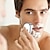 abordables Rasage et épilation-Mini rasoir électrique de voyage pour hommes rasoir électrique lavable rasoir électrique rechargeable portable sans fil rasage rasoir