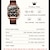お買い得  クォーツ腕時計-OLEVS 男性 クォーツ カレンダー クロノグラフ付き 大きめ文字盤 防水 本革 腕時計
