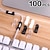 cheap Cable Organizer-100/80/60/20pcs Cable Organizer Clip Adhesive Charger Clasp Desk Wire Manager Cord Earphone Line Tie Fixer Management USB Winder Clips Holder