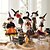 economico Decorazioni Appese e da Tavolo per Halloween-Strega di Halloween bambola figurine in resina ornamento da tavolo decorazione casa ufficio ragazzi ragazze festa di compleanno regalo da collezione