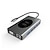 billige USB-huber-13 i 1 usb c hub adapter med trådløs lading usb c til hdmi 3,5 mm jack audio sd tf hdmi vga rj45 usb3.0 dockingstasjon for macbookpro