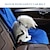 abordables Housses de siège de voiture-Housse de siège pour chien pour animal de compagnie passager avant de voiture avec tapis de lit de voyage à dégagement rapide réglable accessoires pour chien imperméable à l&#039;eau antidérapant