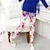 זול מכנסיים וחצאיות-ילדים בנות טייצים לב פעיל בָּחוּץ כותנה 3-7 שנים סתיו פרפר כחול פרפר לבן פרפר ורוד