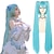 Χαμηλού Κόστους Συνθετικές Trendy Περούκες-λευκή περούκα με διπλές αλογοουρές περούκες για γυναίκες μακριές ίσιες συνθετικές περούκες μαλλιών για απόκριες 2 κοτσιδάκια με κτυπήματα περούκα για anime cosplay αποκριάτικο χριστουγεννιάτικο πάρτι