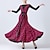 Χαμηλού Κόστους Ρούχα για χοροεσπερίδα-Επίσημος Χορός Φόρεμα Εκτύπωση Κόψιμο Γυναικεία Επίδοση Πάρτι Μακρυμάνικο Διαφανές βαμβάκι Δίχτυ