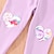 cheap Sets-2 Pieces Kids Girls&#039; Halloween Floral Ruffle Hoodie &amp; Sweatpants Set Set Long Sleeve Fashion Outdoor 3-7 Years Fall Pink Light Purple Brown