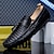 cheap Men&#039;s Slip-ons &amp; Loafers-Men&#039;s Driving Loafers &amp; Slip-Ons Retro Tassel Loafers Comfort Loafers Walking Casual Daily Leather Comfortable Loafer Wine Black White Spring Fall