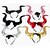 ieftine Wearables &amp; Dress-Up-Buclele pentru Cap cu Coarne de Diavol de Halloween Accesorii pentru Petreceri de Halloween Decor pentru Petrecerea Fericită de Helloween 2025 Bandă Mare cu Coarne