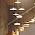 זול נברשות ייחודיות-נברשת 3/6/8/10/12 ראש מודרני אור יוקרתי נברשת לוטוס עלה אקריליק גוון מנורה גרם מדרגות נברשת ארוכה סלון מסעדה אור led 110-240v