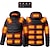 Недорогие отопительное оборудование-19-зонная куртка с подогревом для мужчин/женщин, USB-куртки с электрическим подогревом, мужской жилет, зимняя уличная теплая куртка-парка с проточками