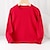 cheap Tees &amp; Blouses-Kids Unisex T shirt Solid Color Outdoor Long Sleeve Crewneck Active Cotton 7-13 Years Fall Black White Pink