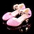 ieftine Pantofi de prințesă pentru copii-Fete Tocuri Pantofi rochie Pantofi Fata cu Flori Pantofi de printesa Încălțăminte școlară Luciu Portabil Respirabilitate Non-alunecare Pantofi de printesa Copii mari (7 ani +) Copii mici (4-7 ani)