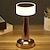 levne Stolní lampy-přenosná dobíjecí LED stolní lampa s dotykovým senzorem stmívání ideální pro ložnici, kancelář v obývacím pokoji, školní kolejní bar, párty večeři a výzdobu restaurace