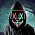 رخيصةأون أقنعة-مهرج هالوين أدوات هالوين قناع LED V for Vendetta قناع الكرنفال مضحك عيد الرعب للبالغين رجالي نسائي عيد الرعب مهرجان ماردي غرا أزياء هالوين سهلة تلبيس