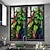 voordelige Muurstickers-kleurrijke retro bloem raamfolie pvc elektrostatische glasstickers gebrandschilderde raamfolies statisch kleven matglas film muurstickers