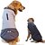levne Oblečky pro psy-psí bunda psí kabátek oblečení pro psy podzimní a zimní oblečení pro psy voděodolné oboustranné nositelné bavlněné oblečení pro domácí mazlíčky oblečení pro domácí mazlíčky
