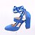 cheap Women&#039;s Heels-Women&#039;s Heels Pumps Sandals Lace Up Sandals Strappy Sandals Block Heel Sandals Sexy Shoes Party Outdoor Beach Solid Color Summer High Heel Chunky Heel Round Toe Elegant Sexy Casual Satin Lace-up Wine