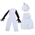 economico Costumi a tema film e TV-Frozen Olaf Costume da festa a tema Da ragazzo Da ragazza Cosplay di film Cosplay Halloween Bianco Halloween Carnevale Mascherata Set di accessori