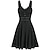 Χαμηλού Κόστους Πάρτι Φορέματα-Γυναικεία Με Κορδόνια Εξώπλατο Μαύρο φόρεμα Μίνι φόρεμα Σκέτο Λαιμόκοψη V Αμάνικο Καθημερινά Ημερομηνία Άνοιξη Φθινόπωρο Μαύρο Ανθισμένο Ροζ