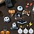abordables Juguetes para masticar-juguete de gato de halloween bate jack-o-lantern forma de halloween más bb llamado auto hola para aliviar el aburrimiento juguete de gato