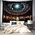 お買い得  風景タペストリー-ファンタジープラネタリウム壁掛けタペストリー壁アート大型タペストリー壁画装飾写真の背景毛布カーテン家の寝室のリビングルームの装飾