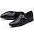 cheap Men&#039;s Oxfords-Men&#039;s Oxfords Loafers &amp; Slip-Ons Formal Shoes Casual British Daily Office &amp; Career PU Comfortable Buckle Black White Brown Summer Spring Fall