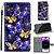 economico Cover per iPhone-telefono Custodia Per iPhone 16 15 14 Pro Max Plus 13 12 Pro Max Mini Custodia Portafoglio Custodia a Flip con Supporto Protezione Completa Slot per Carte Fiore Fiore Floreale TPU Pelle PU