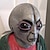 preiswerte Zubehör-Außerirdischer Maske Haloween Figuren Erwachsene Herren Damen Lustig Gruseliges Kostüm Halloween Karneval Einfache Halloween-Kostüme