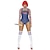 billige Klassisk horror-Dame Chucky Cosplay kostume Bodysuits Til Halloween Karneval Mardi Gras Sexet kostume Voksne Trikot / Heldragtskostumer Top