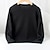 cheap Tees &amp; Blouses-Kids Unisex T shirt Solid Color Outdoor Long Sleeve Crewneck Active Cotton 7-13 Years Fall Black White Pink