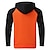 abordables sweats à capuche basiques pour hommes-Homme Sweat à capuche Noir Jaune Rouge Bleu Orange Capuche Bloc de couleur Sport &amp; Loisir du quotidien Vacances Vêtement de rue Frais Décontractées Printemps &amp; Automne Vêtement Tenue Pulls Capuche