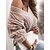 cheap Sweaters &amp; Cardigans-Women&#039;s Pullover Sweater Jumper Jumper Cable Knit Beads V Neck Solid Color Daily Going out Stylish Casual Fall Winter Pink Beige S M L