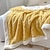 baratos Cobertores &amp; Mantas-cobertor jacquard de caxemira de carneiro de camada dupla espessa de cor sólida cobertor de cochilo de escritório cobertor de sofá mais quente cobertores super macios