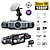 Χαμηλού Κόστους DVR Αυτοκινήτου-W2 1080p Νεό Σχέδιο / HD / Παρακολούθηση 360 ° DVR αυτοκινήτου 170 μοίρες Ευρεία γωνεία 3 inch IPS Κάμερα Dash με WIFI / Νυχτερινή Όραση / G-Sensor 8 υπέρυθρα LED Εγγραφή αυτοκινήτου