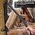 preiswerte Handwerkzeuge-Wandmontierter Anzündholzspalter, Holzspalter, tragbarer manueller Feuerholzanzündspalter aus Metall, handstabiler Brennholzschneider, robuster Brennholzspalterkeil für den Innen- und Außenbereich