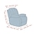 cheap Recliner Chair Cover-Stretch Recliner Cover Reclining Sofa Cover 1 Seater Armchair Couch Slipcover with Elastic Loop, Anti-cat Scratch Furniture Protector for Kids, Pets, Dogs, Cats