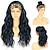 tanie Peruki syntetyczne modne-bezklejowy pałąk peruka luźne ciało faliste włosy syntetyczne peruki dla czarnych kobiet fala brak koronki przodu peruk czerwony kolor maszynowo wykonane peruki 150% gęstość 26 cali