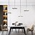 billige Klyngedesign-takpendel 3/4/5/6 hode moderne kreativ lotusblad kontor resepsjon lysekrone lys luksus bar resepsjon spisebord belysning 110-240v
