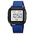 זול שעונים דיגיטלים-SKMEI גברים שעון דיגיטלי חוץ ספורטיבי אופנתי שעונים יום יומיים זורח שעון עצר Alarm Clock ספירה לאחור TPU שעון